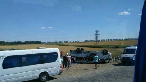 ДТП с маршруткой под Запорожьем: погибли шесть человек, 17 получили ранения