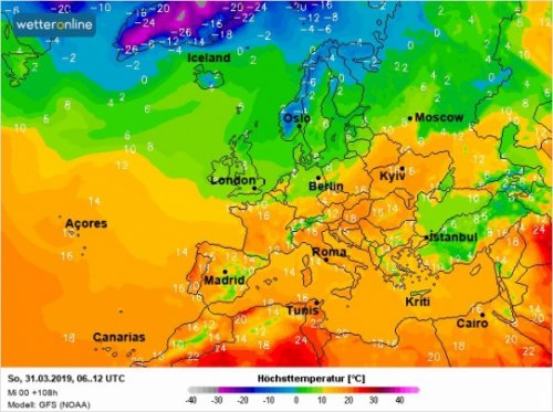 На выходных в Украине потеплеет до +18 На выходных в Украине потеплеет до +18