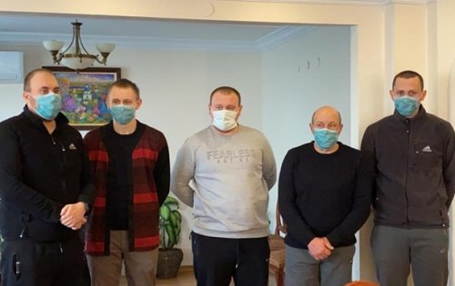 Cпасенные у берегов Турции моряки прибыли в Украину Cпасенные у берегов Турции моряки прибыли в Украину