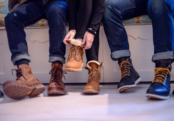������� � ����� � �������� Timberland