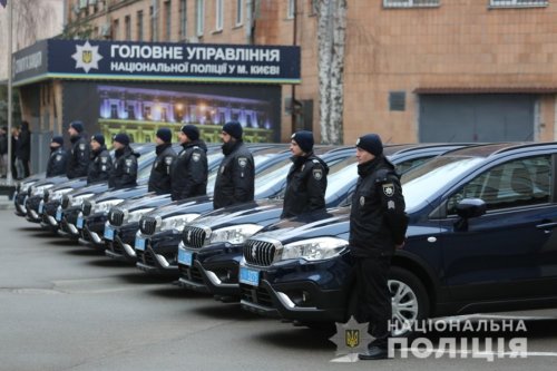Нацполиция Украины получила более 50 новых автомобилей