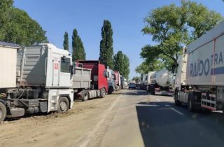 В Одесской области построили новые площадки для отстоя грузовиков